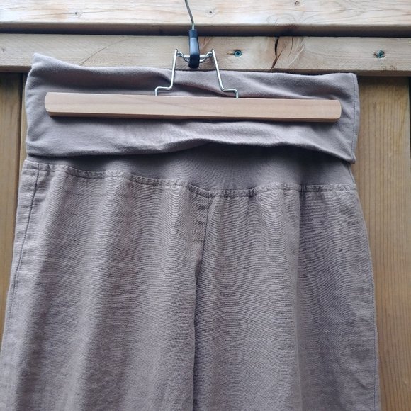 Lady Dutch Linen/Cotton Wide Leg Trousers XS - Picture 2 of 4